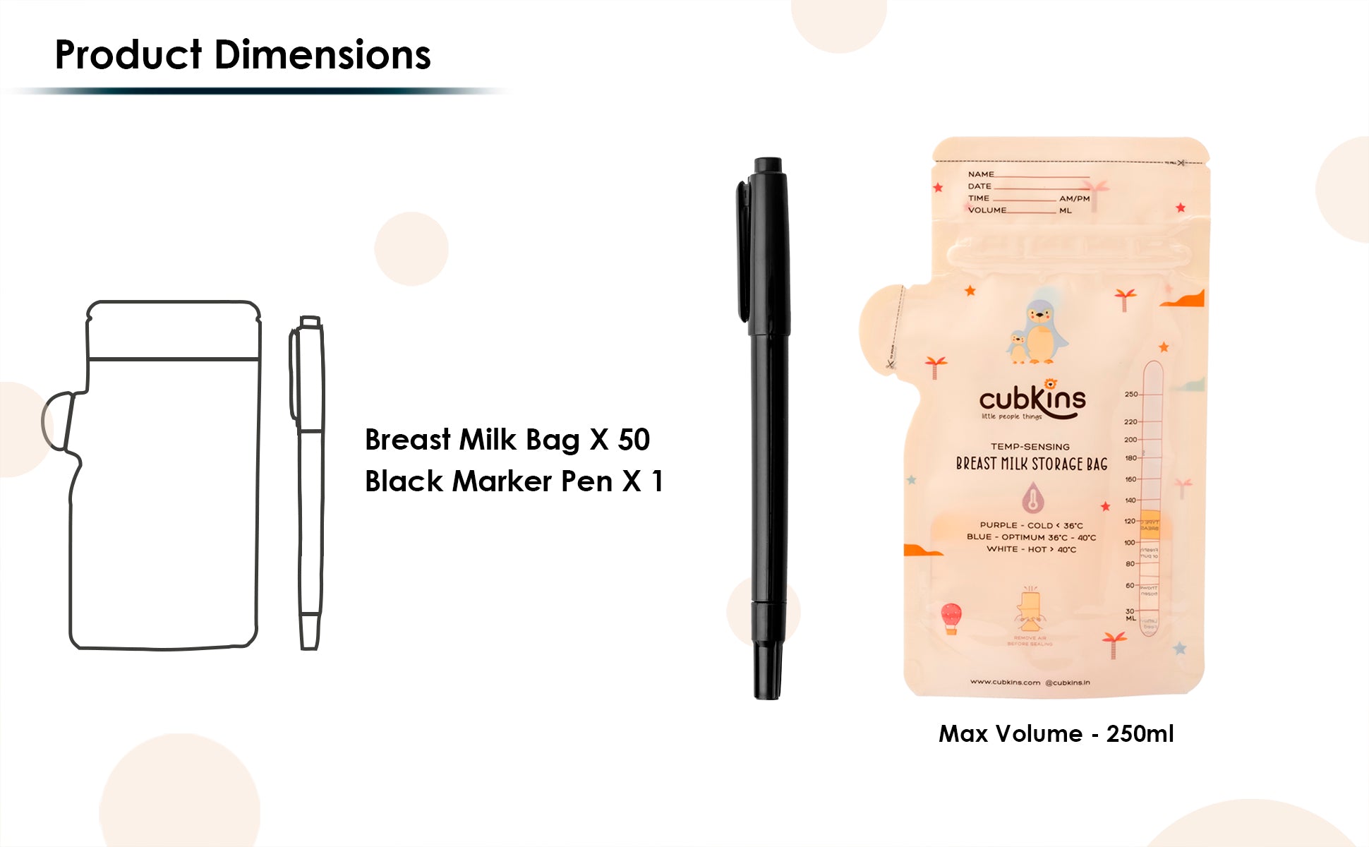 Product Dimension 50 Bags