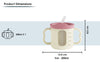Dual Tone Sippy Cup product dimensions