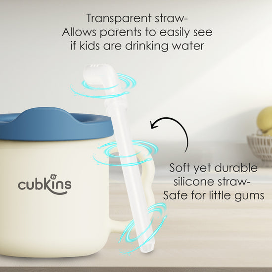 Product Highlight Sippy Cup Olive Blue