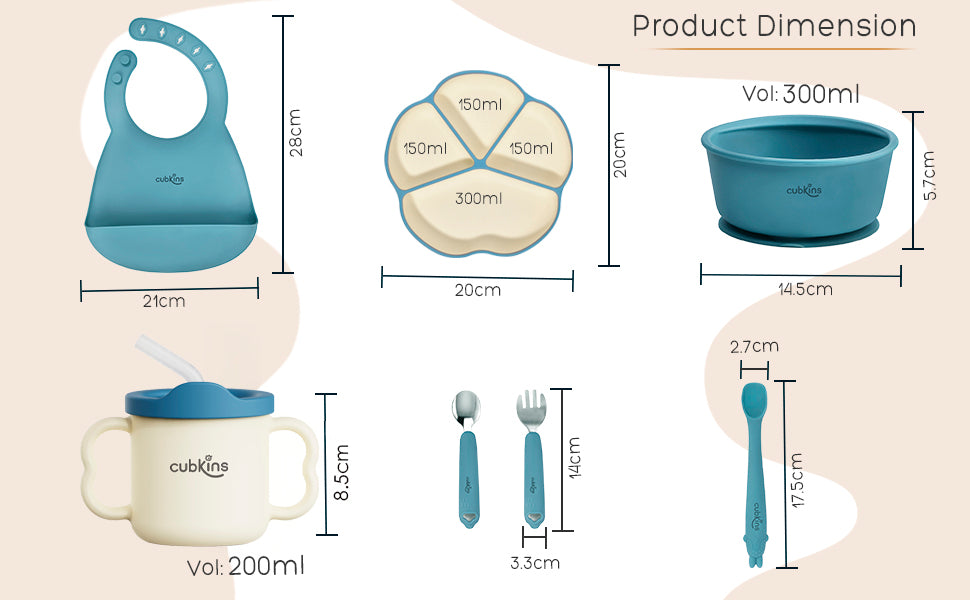 Product Dimension Dual tone feeding kit
