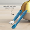 SS Fork + Early Feeding Bendable Spoon Bundle Design