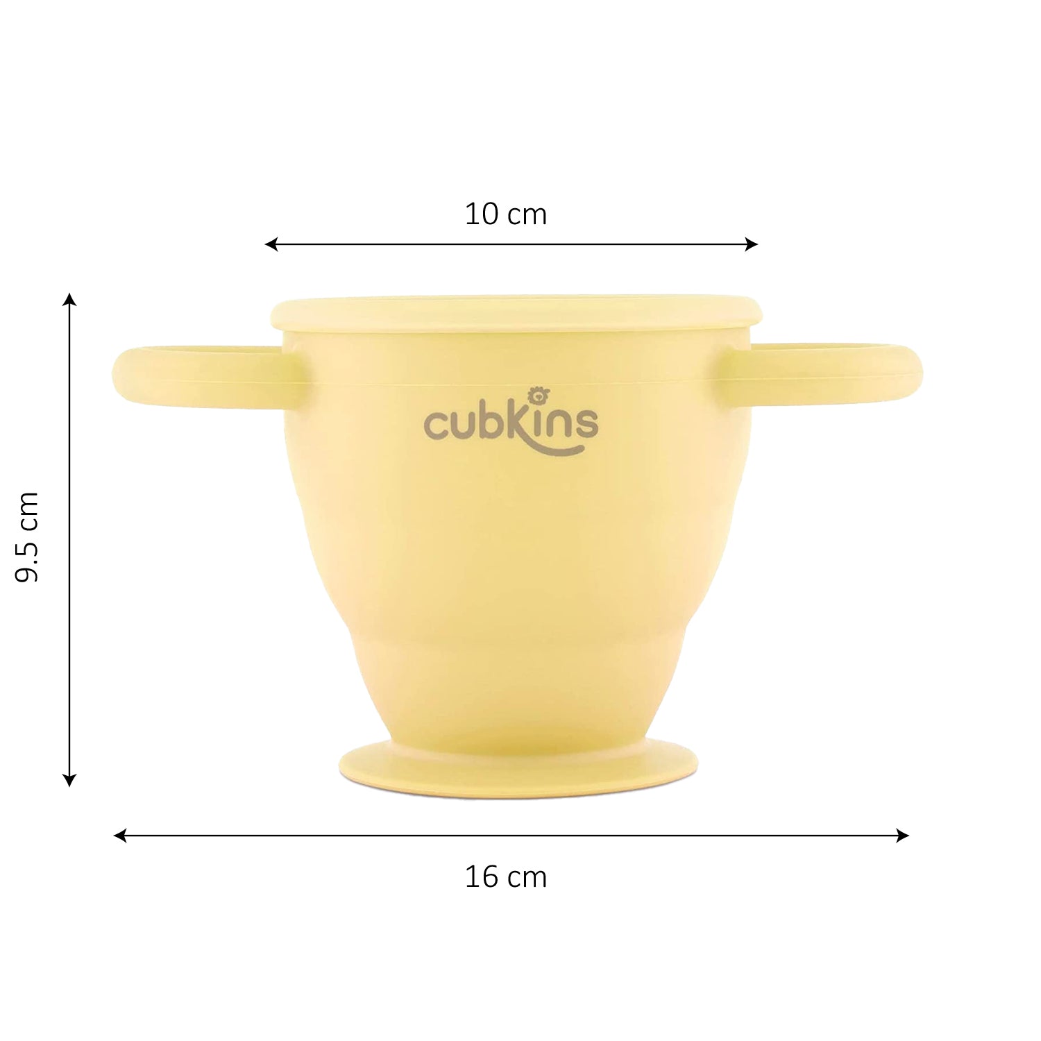 Sip and Snack Cup | Silicone | ZERO PLASTIC | Baby Feeding Product | Cubkins