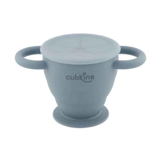 Sip and Snack Cup | Silicone | ZERO PLASTIC | Baby Feeding Product | Cubkins