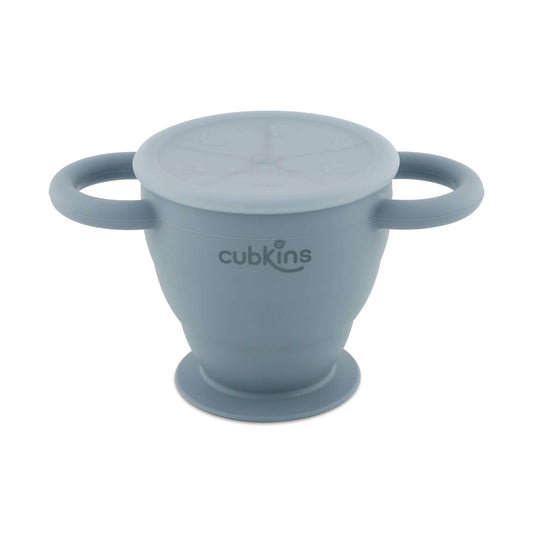 Sip and Snack Cup | Silicone | ZERO PLASTIC | Baby Feeding Product | Cubkins