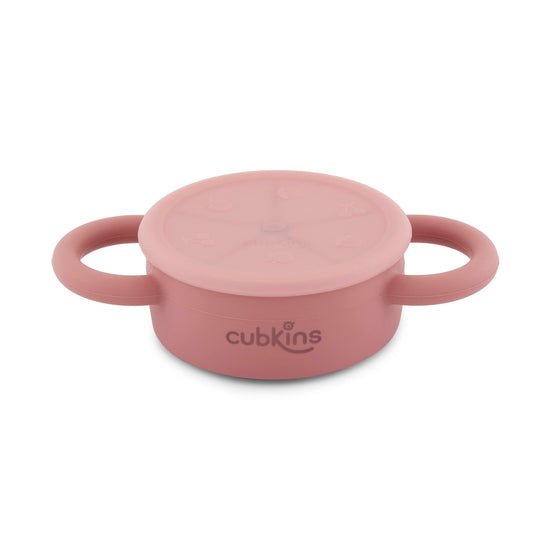 Non-spill Snack Cup Leak Proof Snack Cup | Silicone | ZERO PLASTIC | Baby Feeding Product | Cubkins